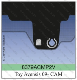 Ветровое стекло на TOYOTA AVENSIS III 4LIM,5KOM