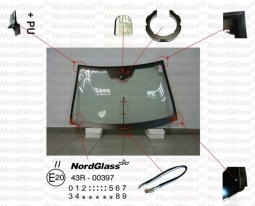 Ветровое стекло на TOYOTA AVENSIS III 4LIM,5KOM Ветровое стекло на TOYOTA AVENSIS III 4LIM,5KOM